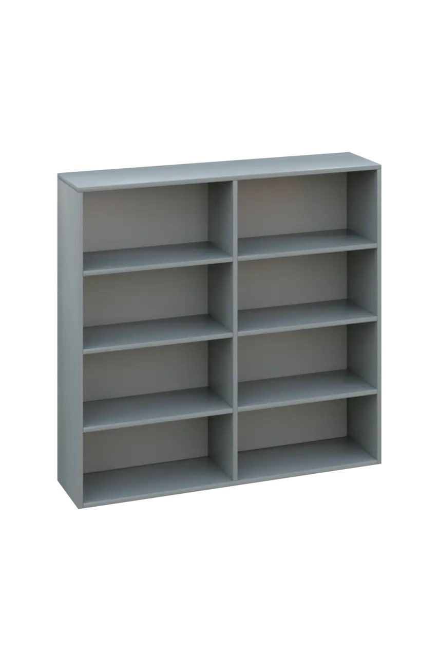 KNI 32 regál knihovnický, 1150X1200X300, šedá